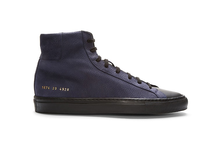 Robert Geller x Common Projects High-Top Sneakers