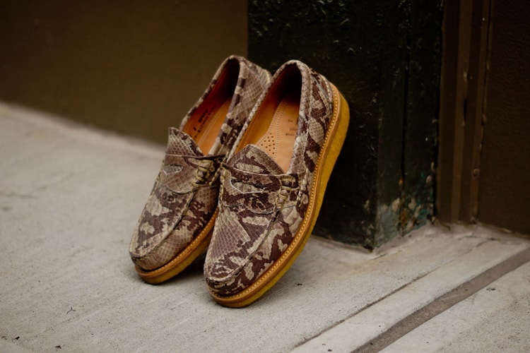 Ronnie Fieg x Yuketen 2013 Fall Snake Penny Loafer