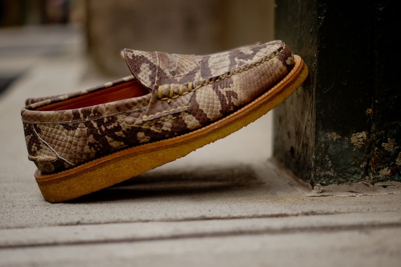 Ronnie Fieg x Yuketen 2013 Fall Snake Penny Loafer