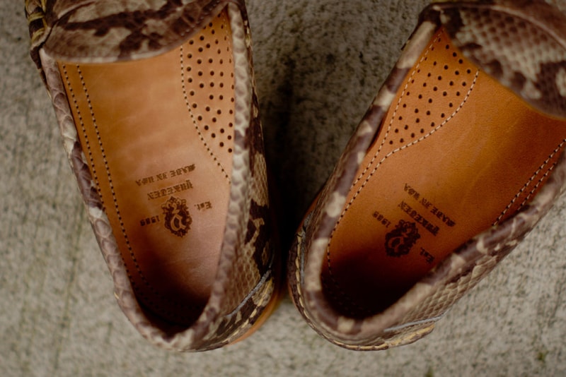 Ronnie Fieg x Yuketen 2013 Fall Snake Penny Loafer