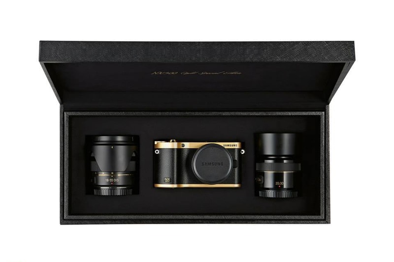 Samsung Gold Plated NX300 Special Edition Camera Kit