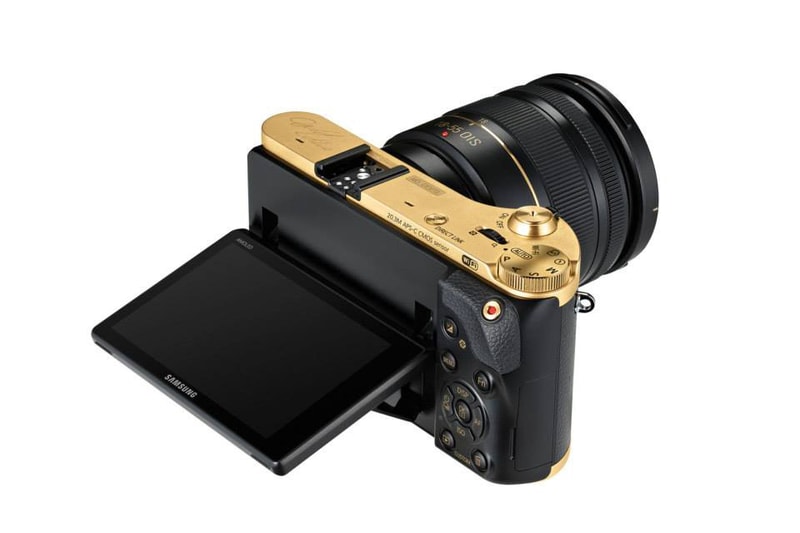 Samsung Gold Plated NX300 Special Edition Camera Kit