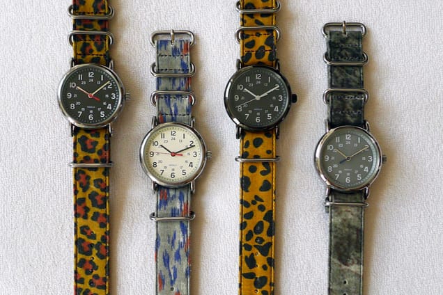Suigeneric Waxed Cotton Watchstraps