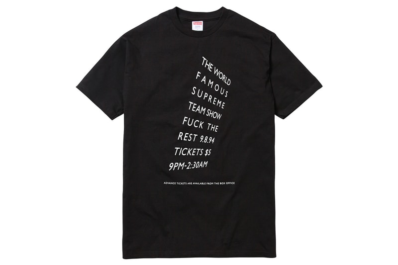 Supreme 2013 Fall/Winter Apparel Collection