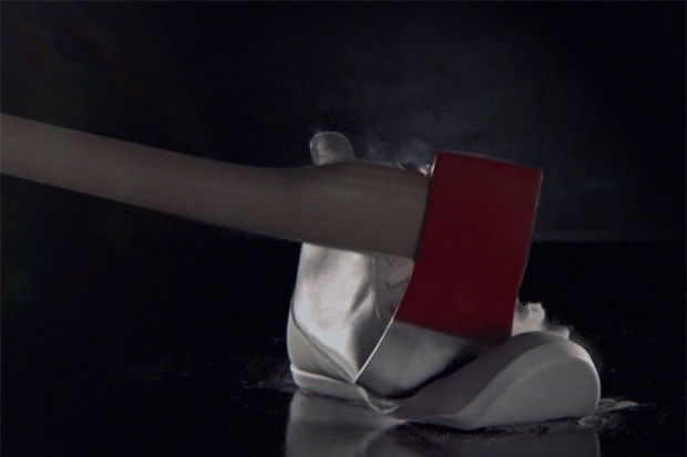 YOURS Finds Multiple Ways in Destroying its Classic Grey High-Top | Video