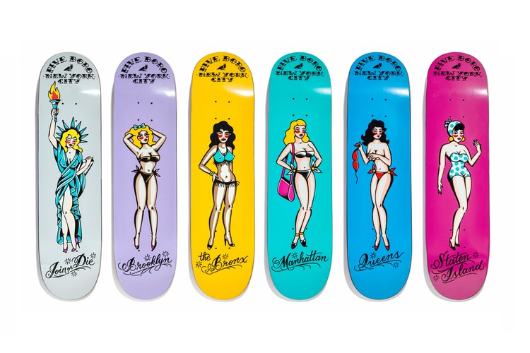 5boro x Smith Street Tattoo Parlour Pin Up Series