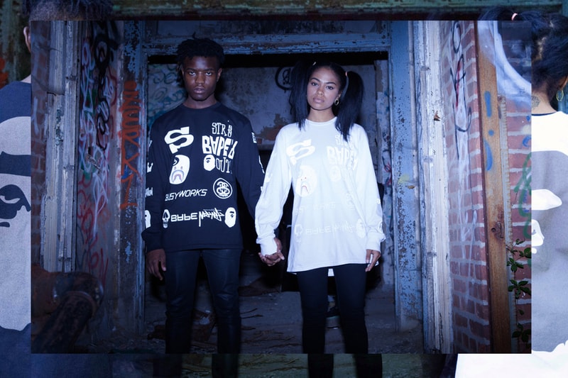  A Bathing Ape x Stussy 2013 Fall/Winter “Ill Collaboration” Lookbook