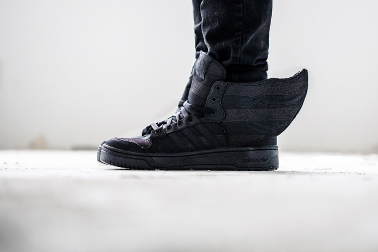 A Closer Look at the A$AP Rocky x adidas Originals by Jeremy Scott JS WINGS 2.0 BLACK FLAG