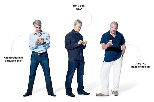 Apple Chiefs Discuss Strategy, Market Share, and the New iPhones