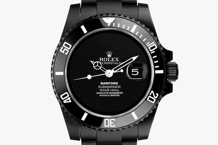 Bamford Watch Department Rolex Submariner Ceramic Date Spirit Preview Hypebeast