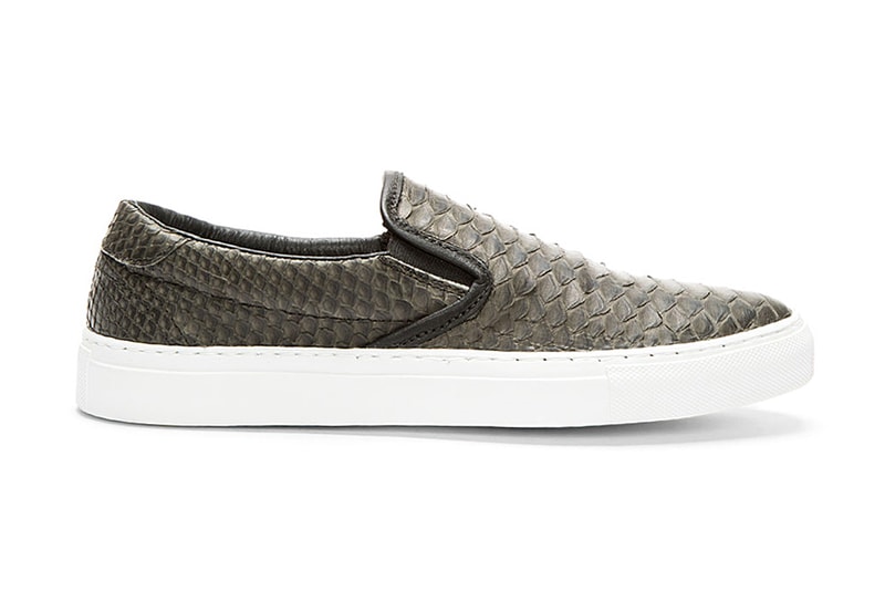 Diemme Garda Slip-On Olive Snakeskin