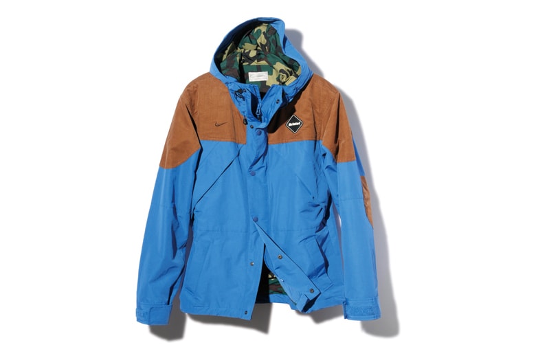 F.C.R.B. 2013 Fall/Winter FABRIC MIX MOUNTAIN PARKA