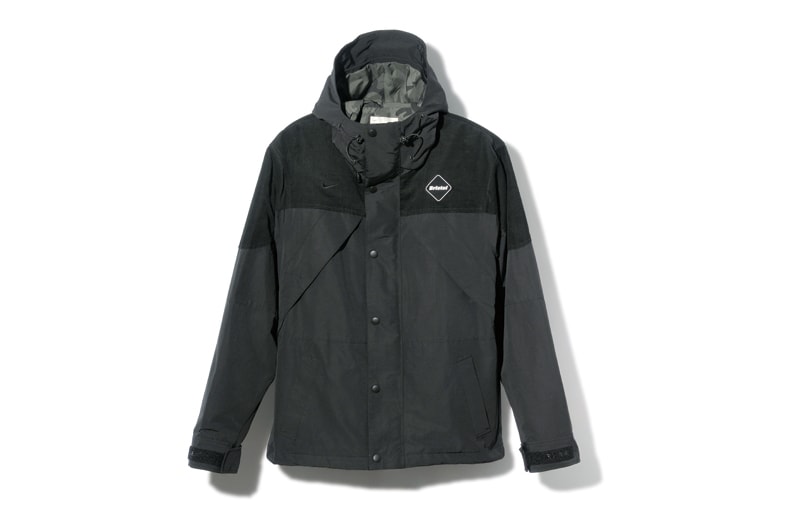 F.C.R.B. 2013 Fall/Winter FABRIC MIX MOUNTAIN PARKA
