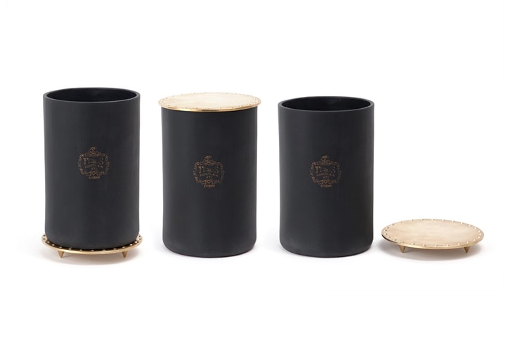 Harrods of London x Joya "Oud, Leather & Plume Cedar" Candle