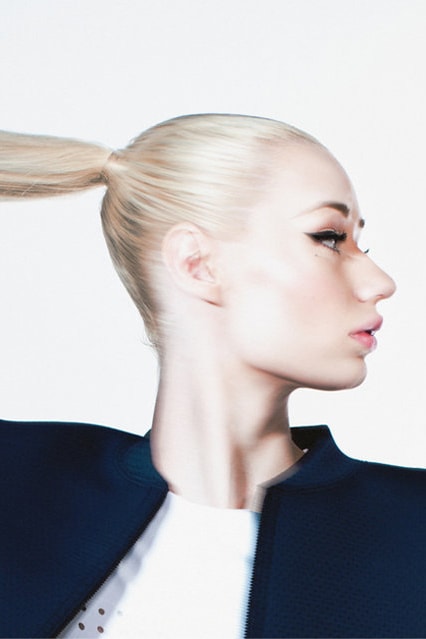 Iggy Azalea & Frank Ocean by Nabil Elderkin for Oyster Magazine Issue 103