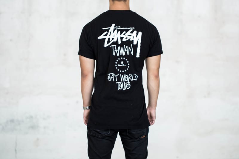 Jay Chou x PHANTACi x Stussy OPUS World Tour T-Shirt