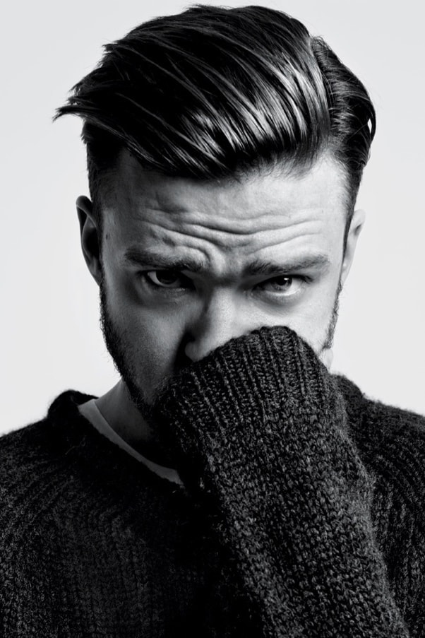 Justin Timberlake for T Magazine by Hedi Slimane