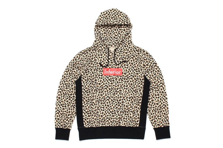 Mark McNairy for Heather Grey Wall 2013 Fall/Winter "Inferior" Leopard Hoodie
