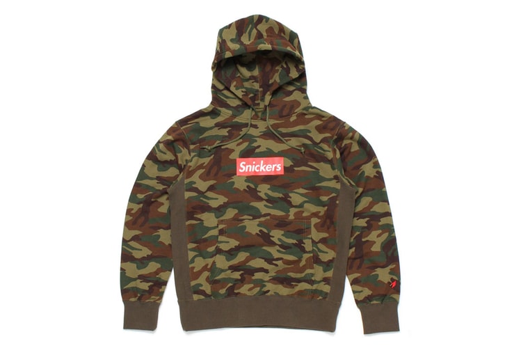 Mark McNairy for Heather Grey Wall 2013 Fall/Winter "Snickers" Camo Hoodie