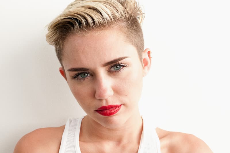 Miley Cyrus Pays Another Visit to Terry Richardson's Studio