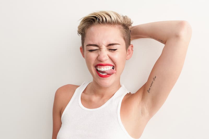 Miley Cyrus Pays Another Visit to Terry Richardson's Studio