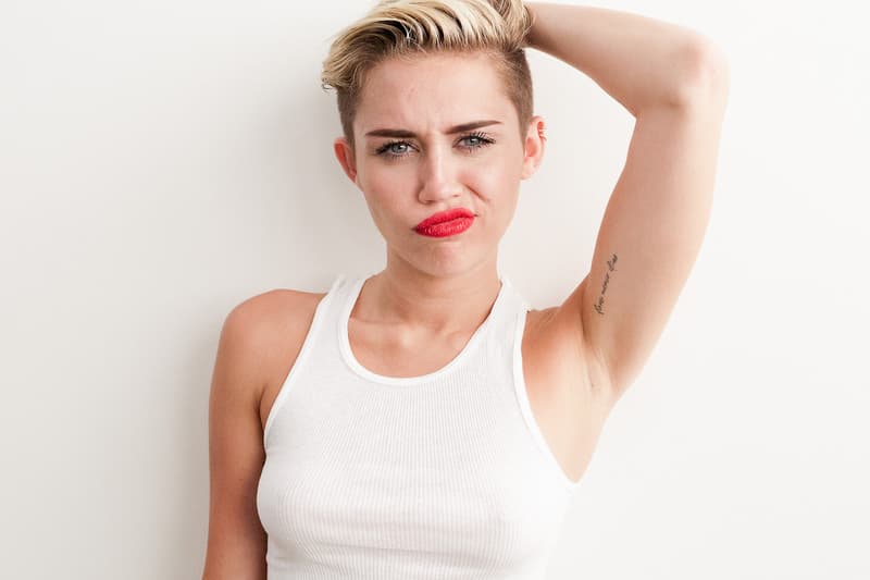 Miley Cyrus Pays Another Visit to Terry Richardson's Studio
