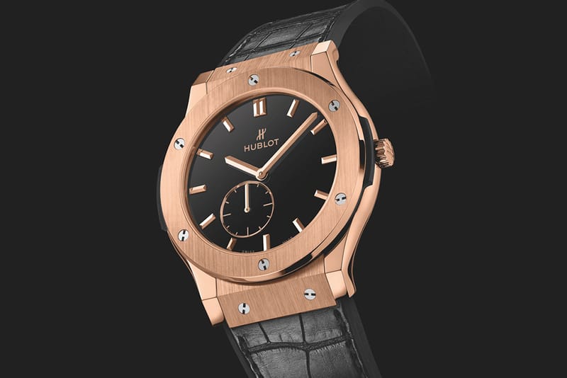 Nas' Custom Hublot Classic Fusion Ultra-Thin Timepiece