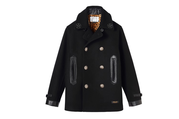 NEIGHBORHOOD “The Magnificient Seven” Pea Coat for BLACK SENSE
