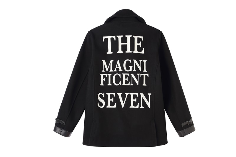 NEIGHBORHOOD “The Magnificient Seven” Pea Coat for BLACK SENSE 