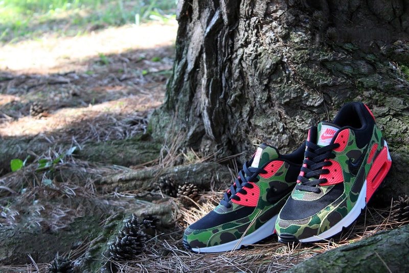Nike Air Max 90 Premium Duck Infra Camo *atmos Exclusive