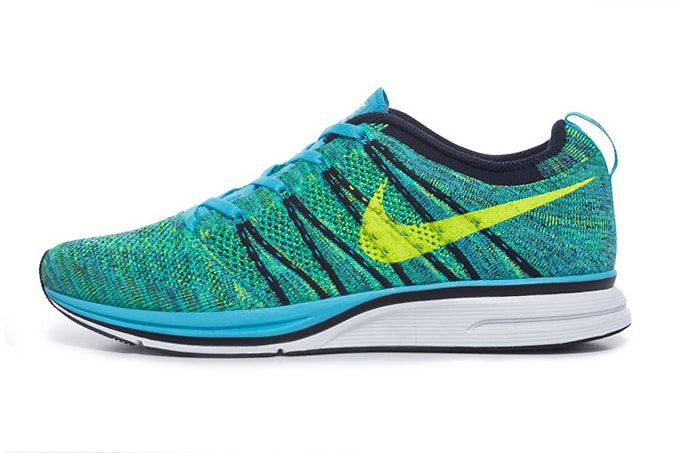 Nike Flyknit Trainer+ Chlorine Blue/Volt-Dark Obsidian
