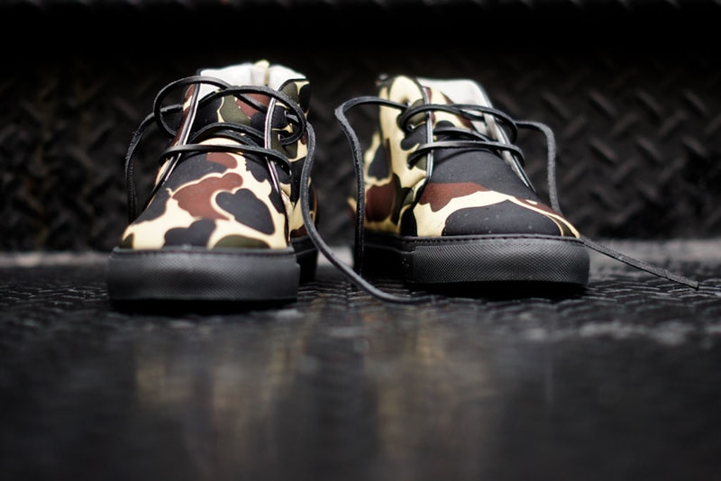 Ronnie Fieg for Del Toro 2013 Fall Cloud Camo Neoprene Chukka