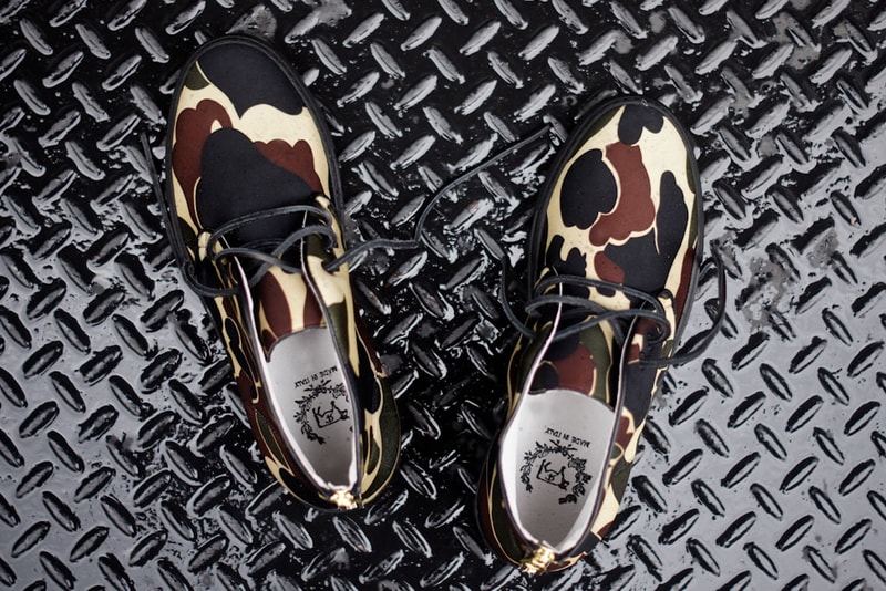 Ronnie Fieg for Del Toro 2013 Fall Cloud Camo Neoprene Chukka