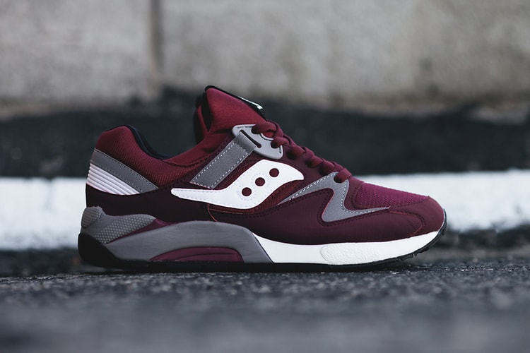 Saucony Grid 9000 Burgundy