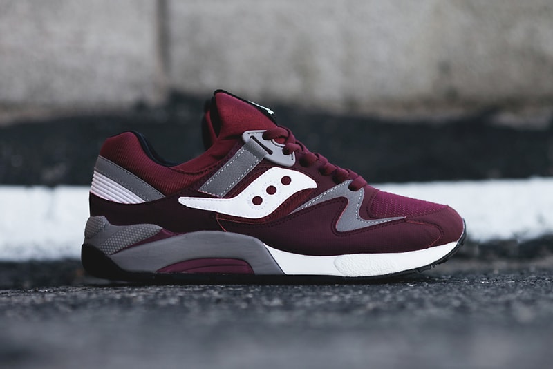 Saucony Grid 9000 Burgundy