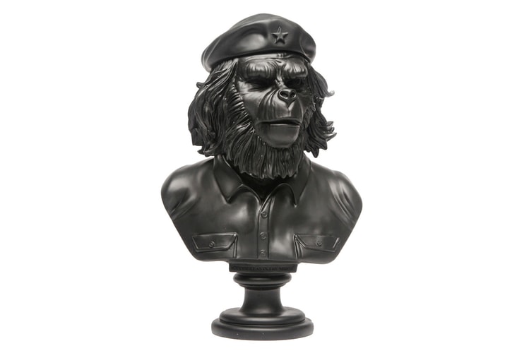 SSUR x 3DRetro 12" Rebel Ape Bust Sculpture