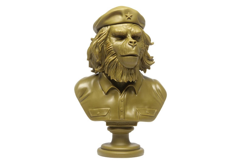  SSUR x 3DRetro 12" Rebel Ape Bust Sculpture 