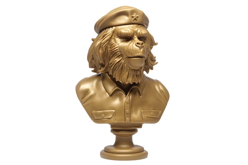  SSUR x 3DRetro 12" Rebel Ape Bust Sculpture 