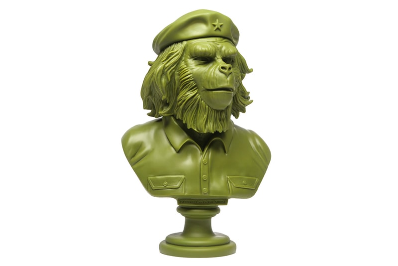  SSUR x 3DRetro 12" Rebel Ape Bust Sculpture 