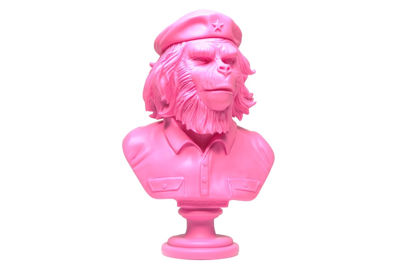  SSUR x 3DRetro 12" Rebel Ape Bust Sculpture 