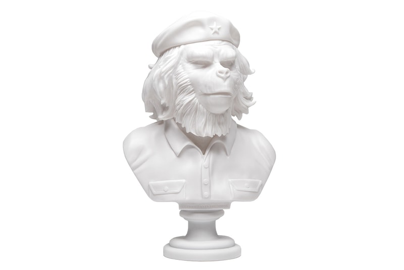  SSUR x 3DRetro 12" Rebel Ape Bust Sculpture 