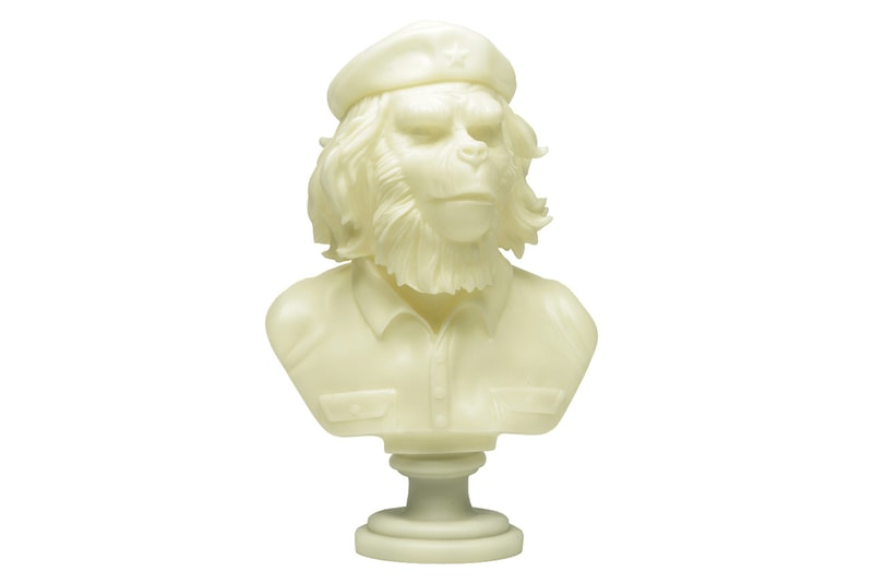  SSUR x 3DRetro 12" Rebel Ape Bust Sculpture 