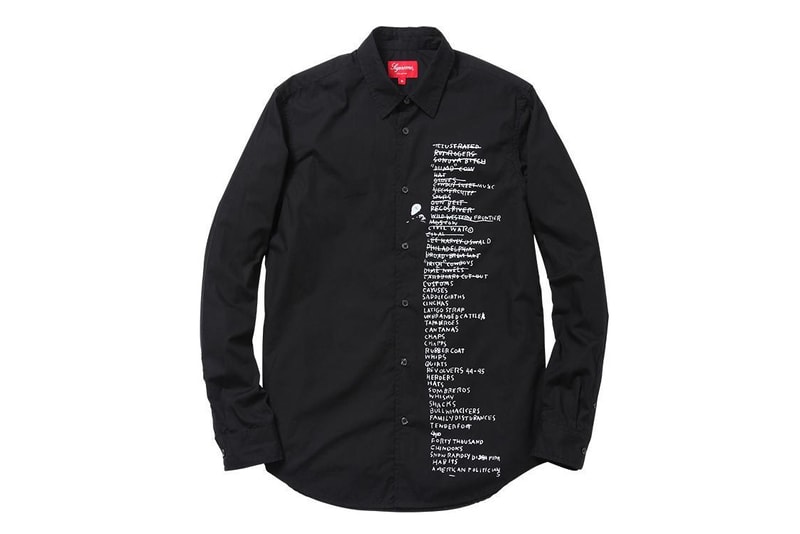 Supreme 2013 Fall/Winter Jean-Michel Basquiat Collection 