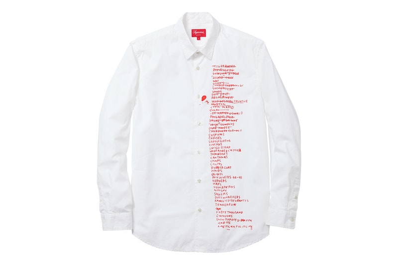 Supreme 2013 Fall/Winter Jean-Michel Basquiat Collection 