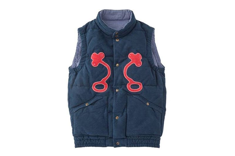 visvim 2013 Fall/Winter INSULATOR DOWN VEST SHAMROCK
