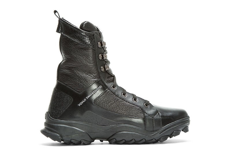 Y-3 Black Leather GSG3 Boot