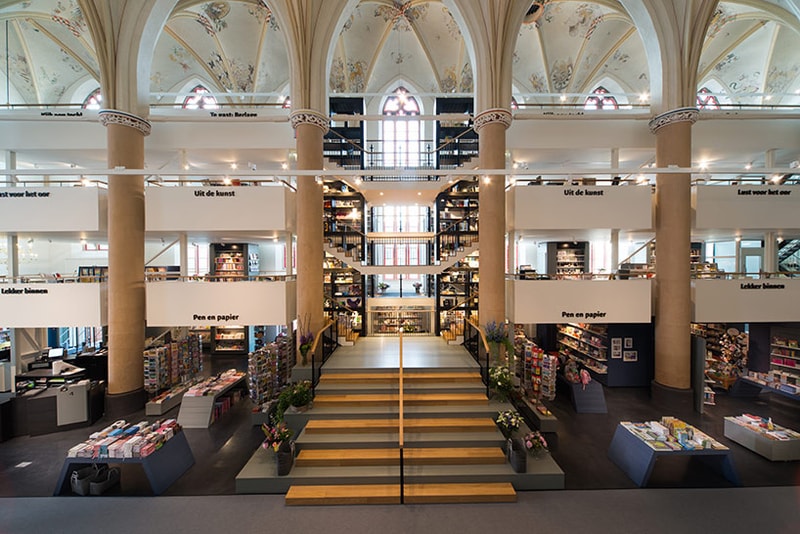 15th Century Dominican Church Repurposed as a Dazzling Bookstore