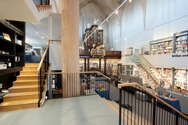 15th Century Dominican Church Repurposed as a Dazzling Bookstore