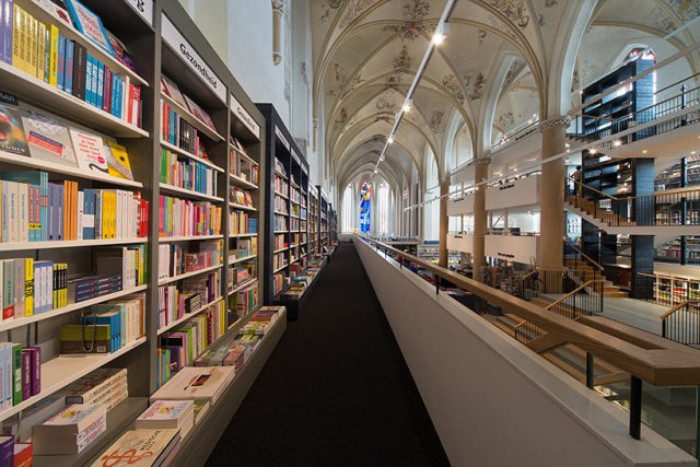 15th Century Dominican Church Repurposed as a Dazzling Bookstore