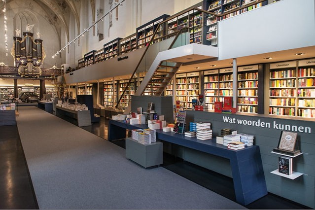 15th Century Dominican Church Repurposed as a Dazzling Bookstore